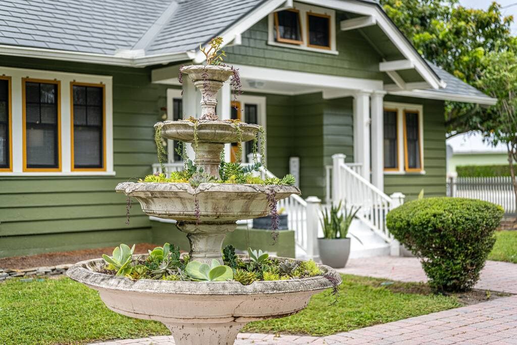 Succulent Fountain