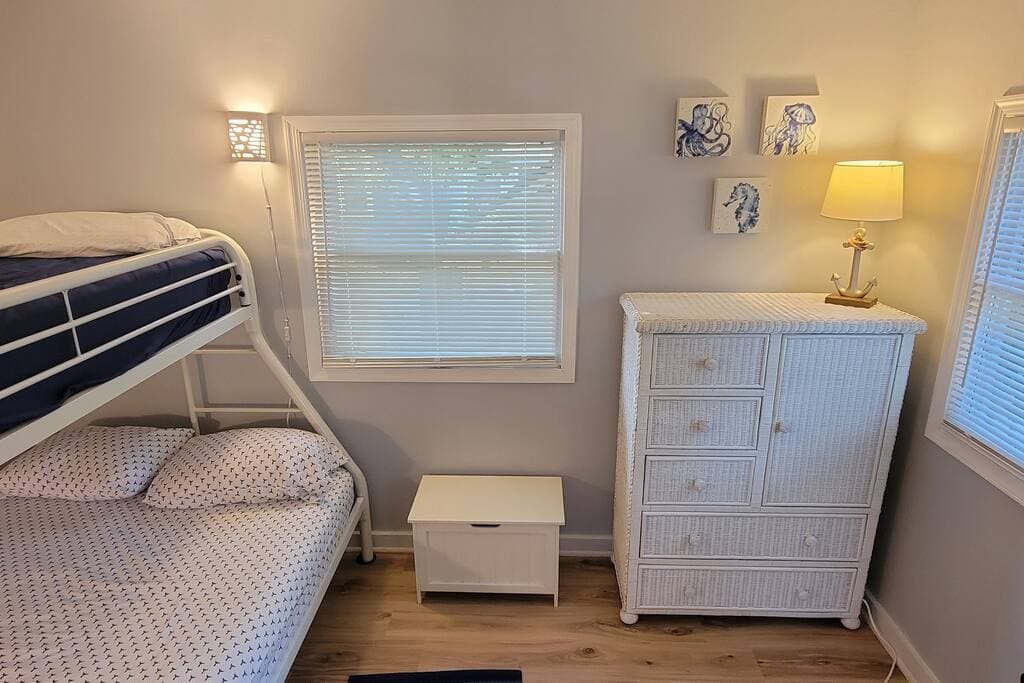 Twin over full bunk beds