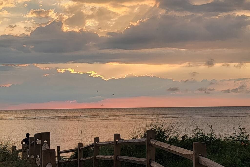 Sunsets abound.
