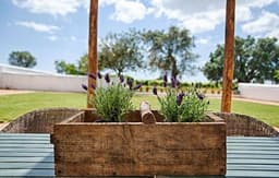 Ferienvilla mit Garten, Grill und Terrasse