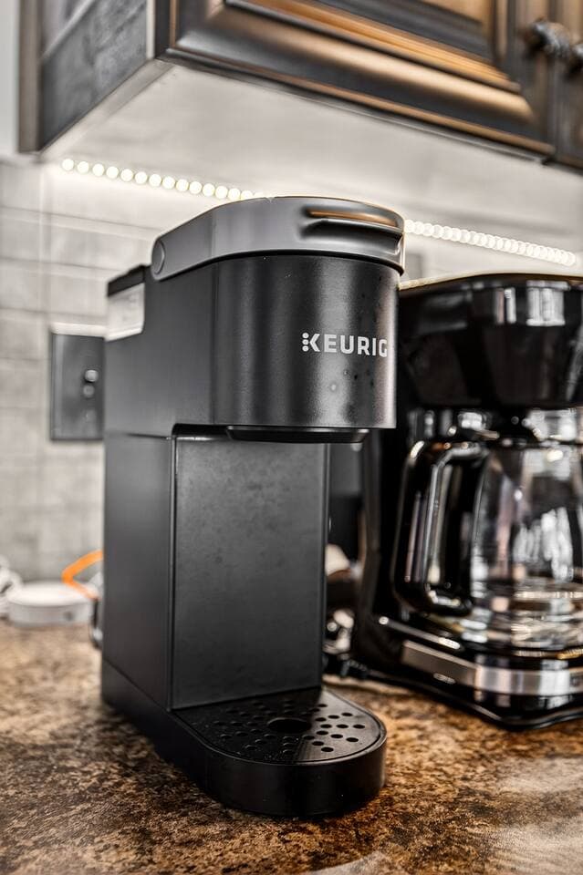 your choice of coffee Keurig or drip