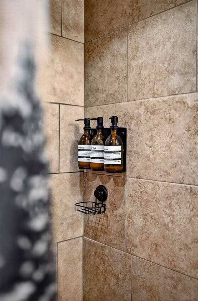 no need to bring body wash soap or conditioner everything is included