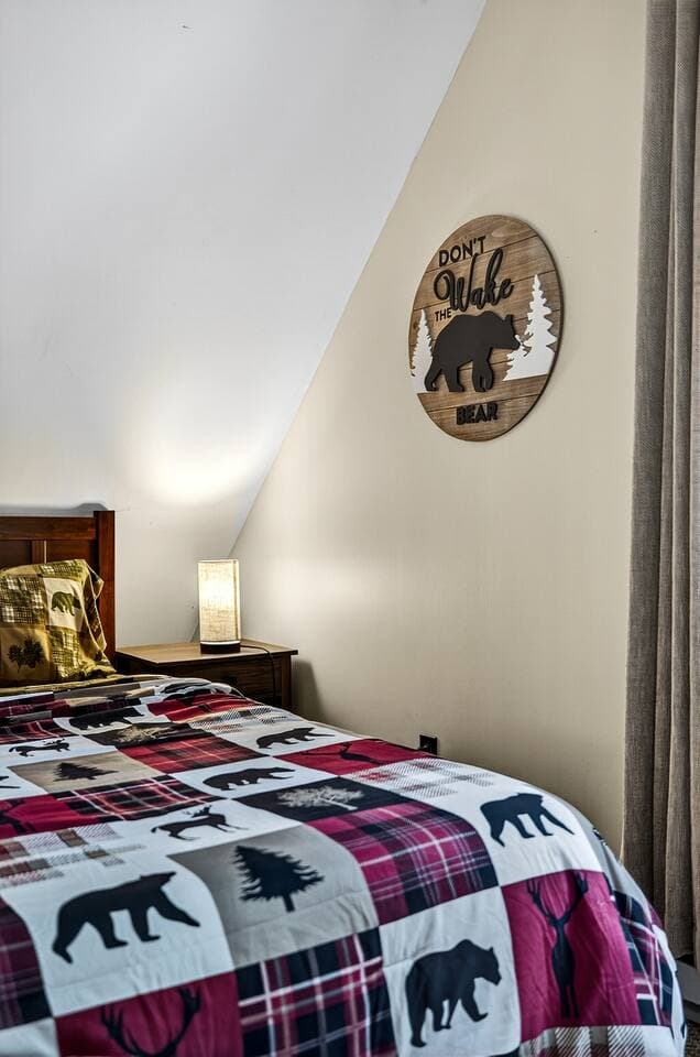 don't wake the bear! 
