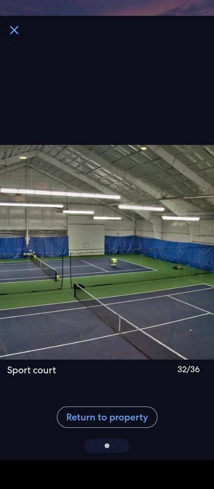 enjoy the community tennis courts