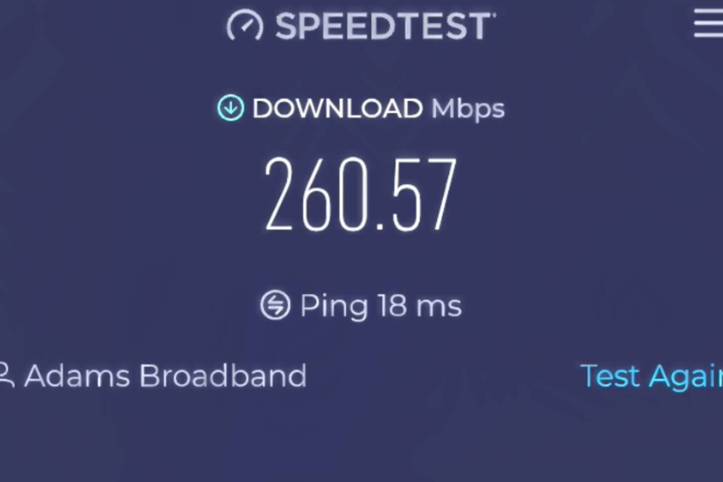 lightning fast Wi-Fi