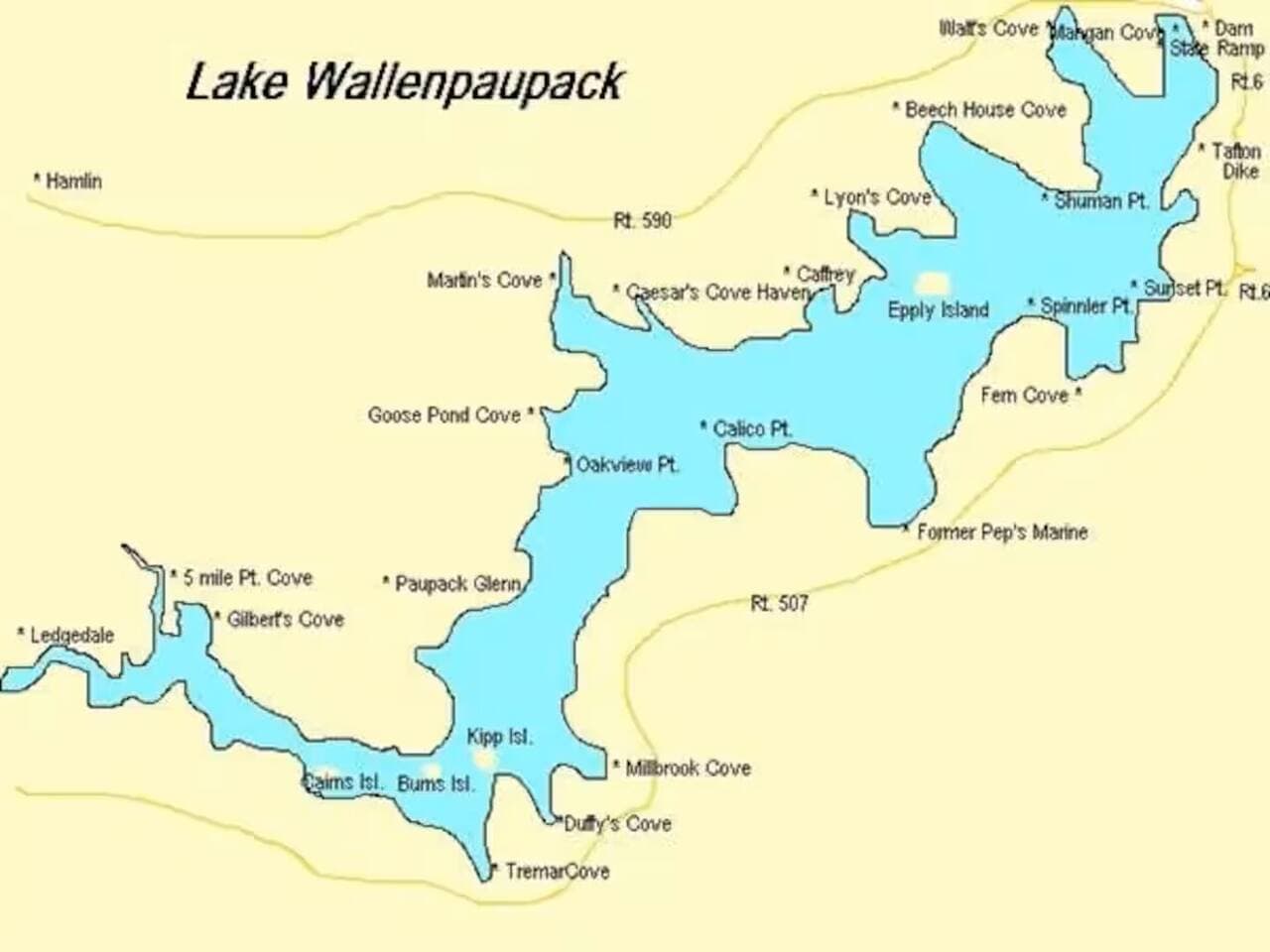 19 Minute Drive To The Largest Man Made Lake In the United States, Lake Wallenpaupack, Enjoy world class fishing, boating, jet skiing, tubing and more, Bring your boat with you and enjoy many boat ramps for free.