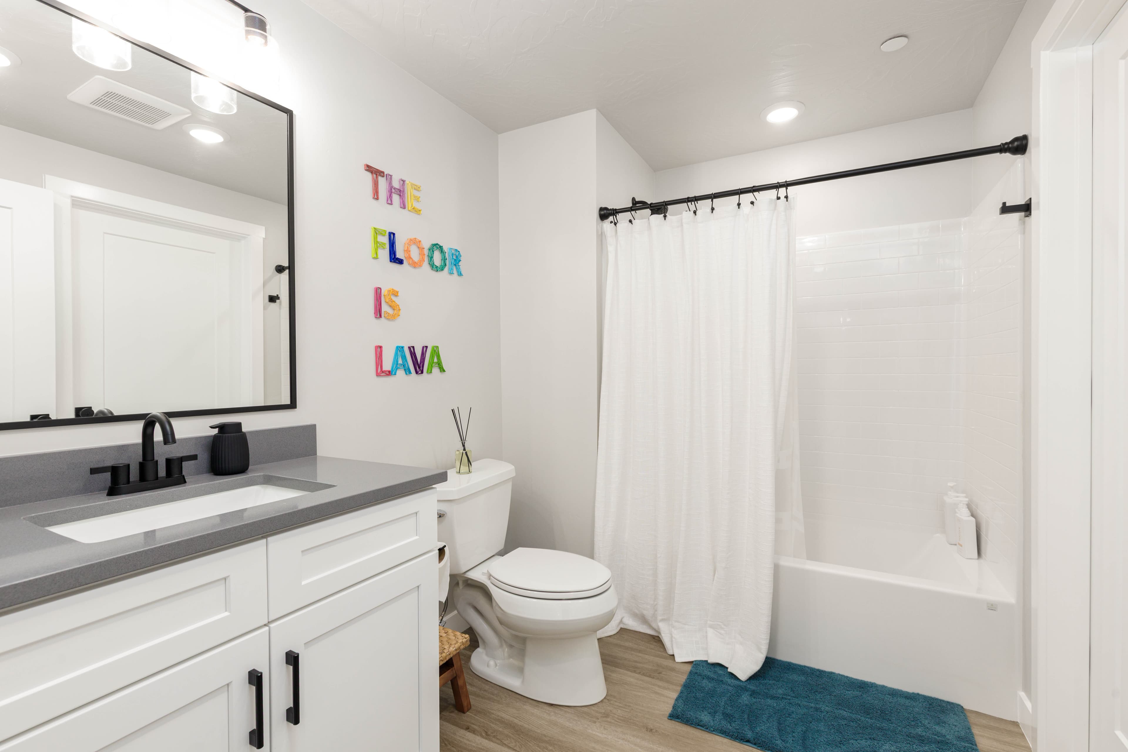 Second bathroom