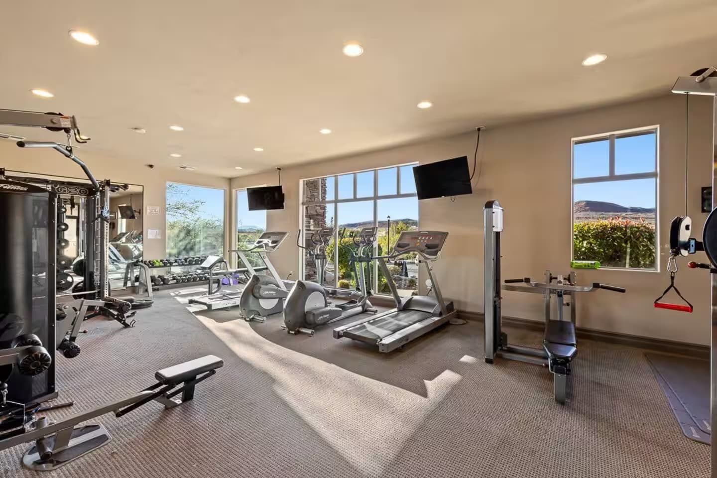 Onsite gym - alternate view