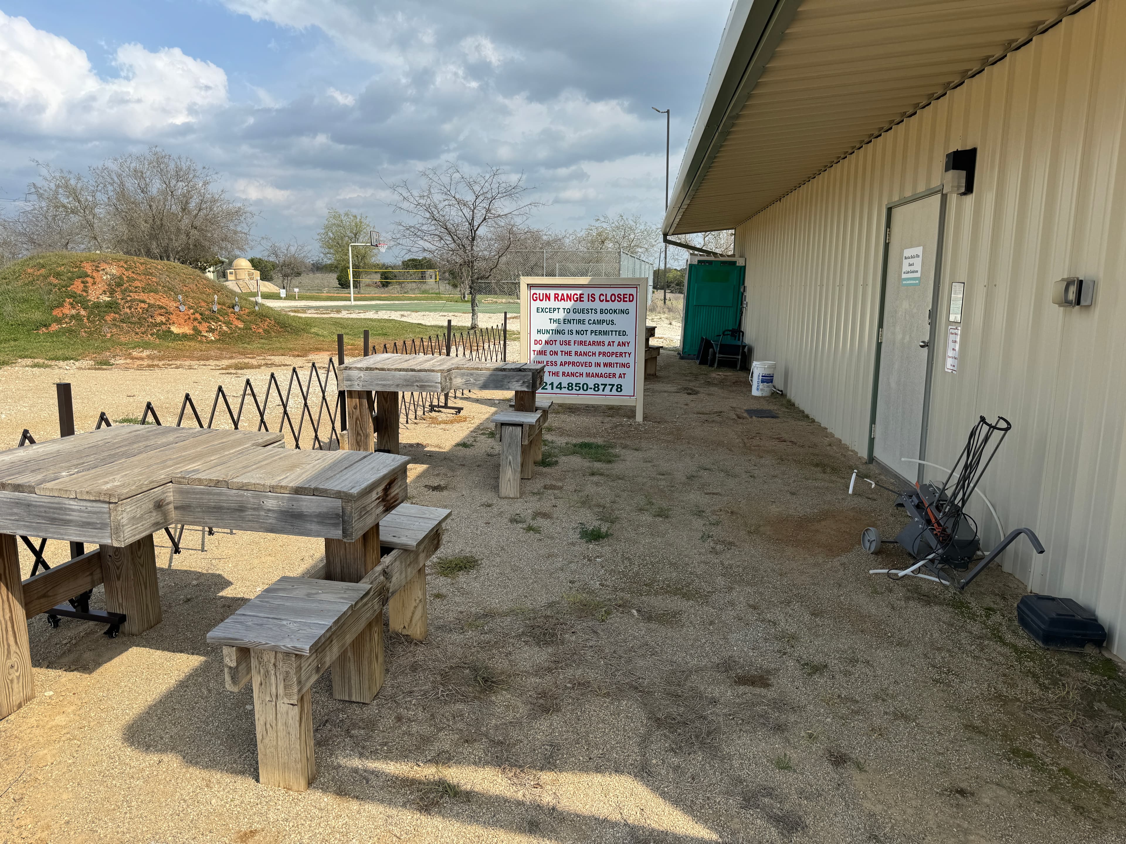 Lake Godstone Gun Range Tables