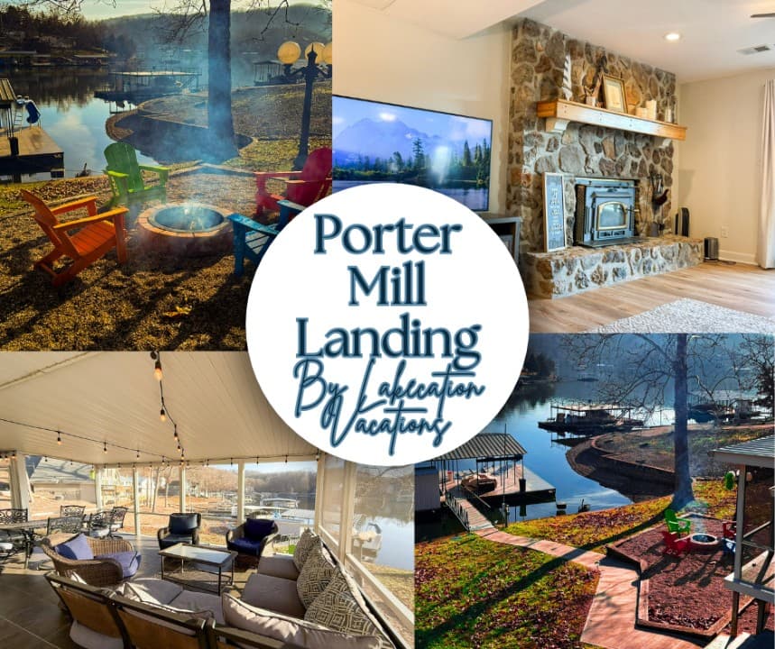 Lakefront 4BD/BunkRm-2.5BA-Dock/Firepit/Slide-14