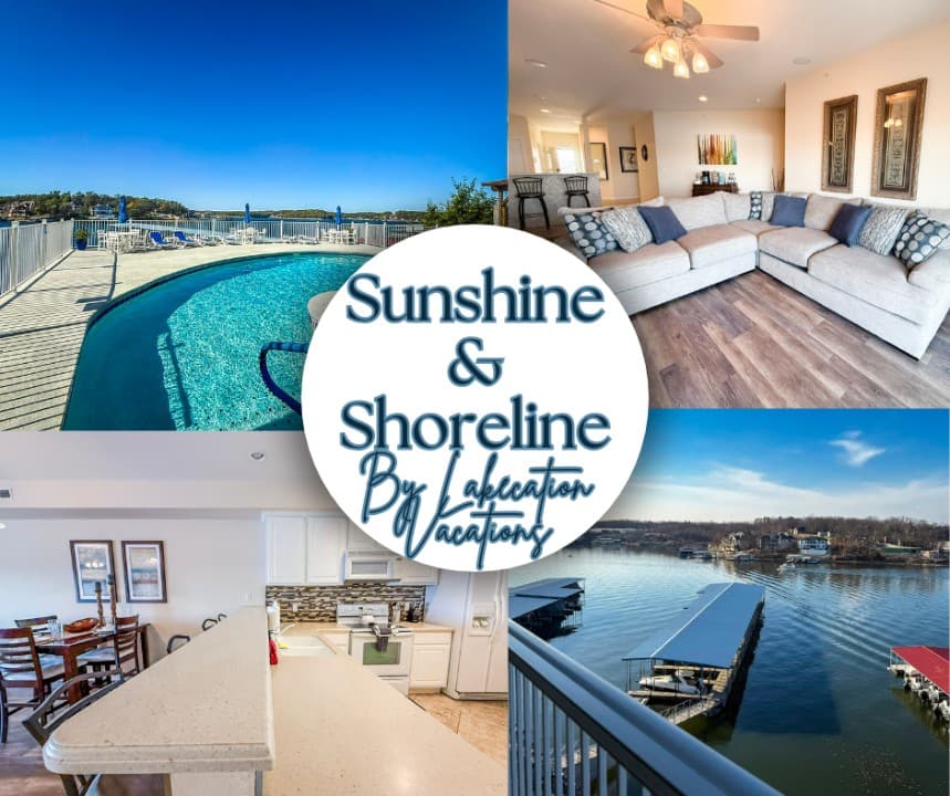 Sunshine&Shoreline-LakefrontDog Days Condo 3BD/2BA