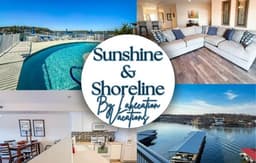 Sunshine&Shoreline-LakefrontDog Days Condo 3BD/2BA