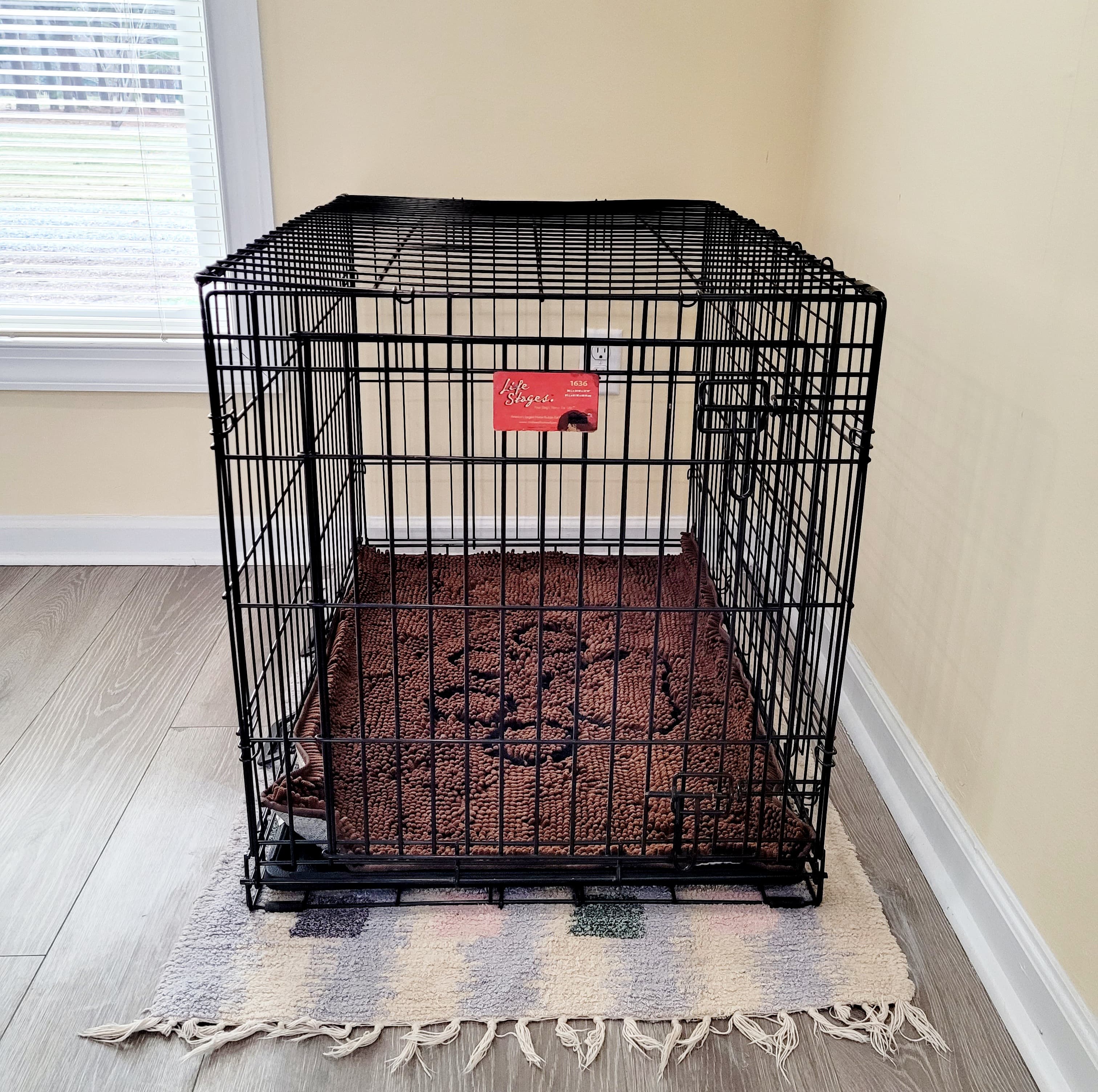 Crate for medium-large dog