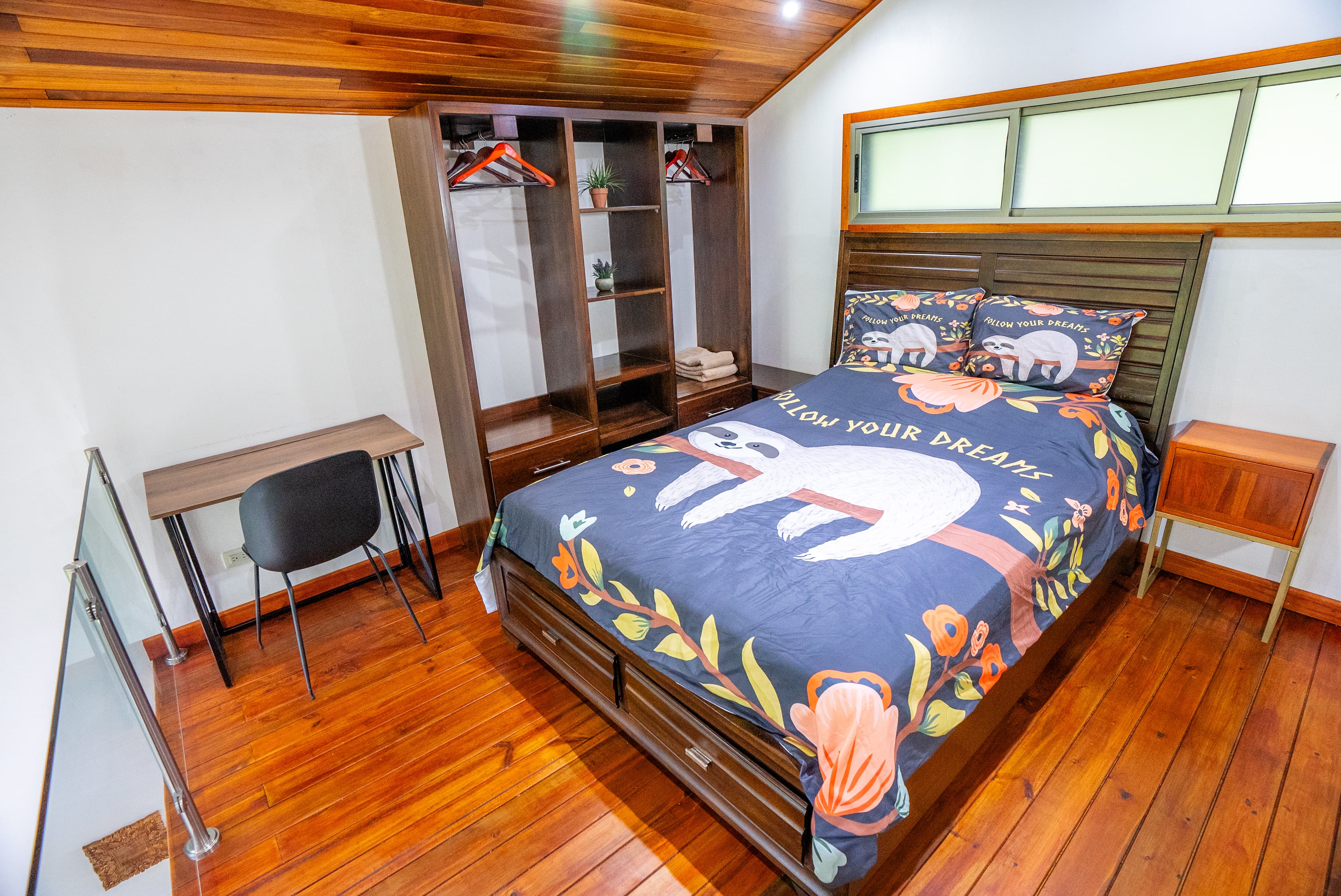 Sloth Villa is ideal for nature lovers and birdwatching