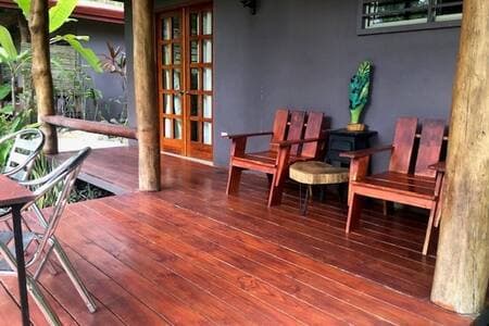 Deck on LaRana Vacation Rental Villa