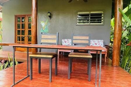 Outdoor and Indoor Dining at LaRana Vacation Rental Villa