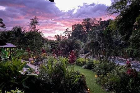Magical sunsets right on the river