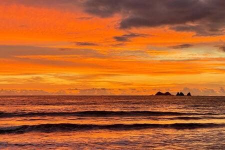 Sunset at Pinnuelas Beach