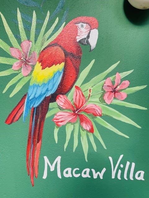 Macaw Villa at Casitas Del Rio boutique hotel vacation villas in Uvita Costa Rica