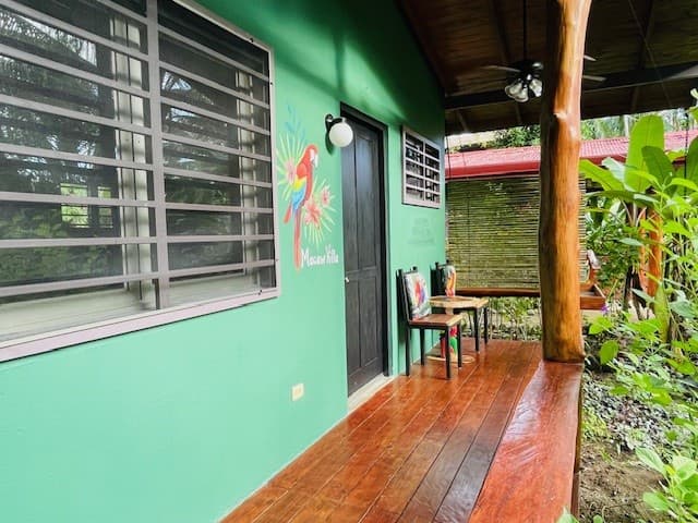 Macaw Villa at Casitas Del Rio boutique hotel vacation villas in Uvita Costa Rica places to stay
