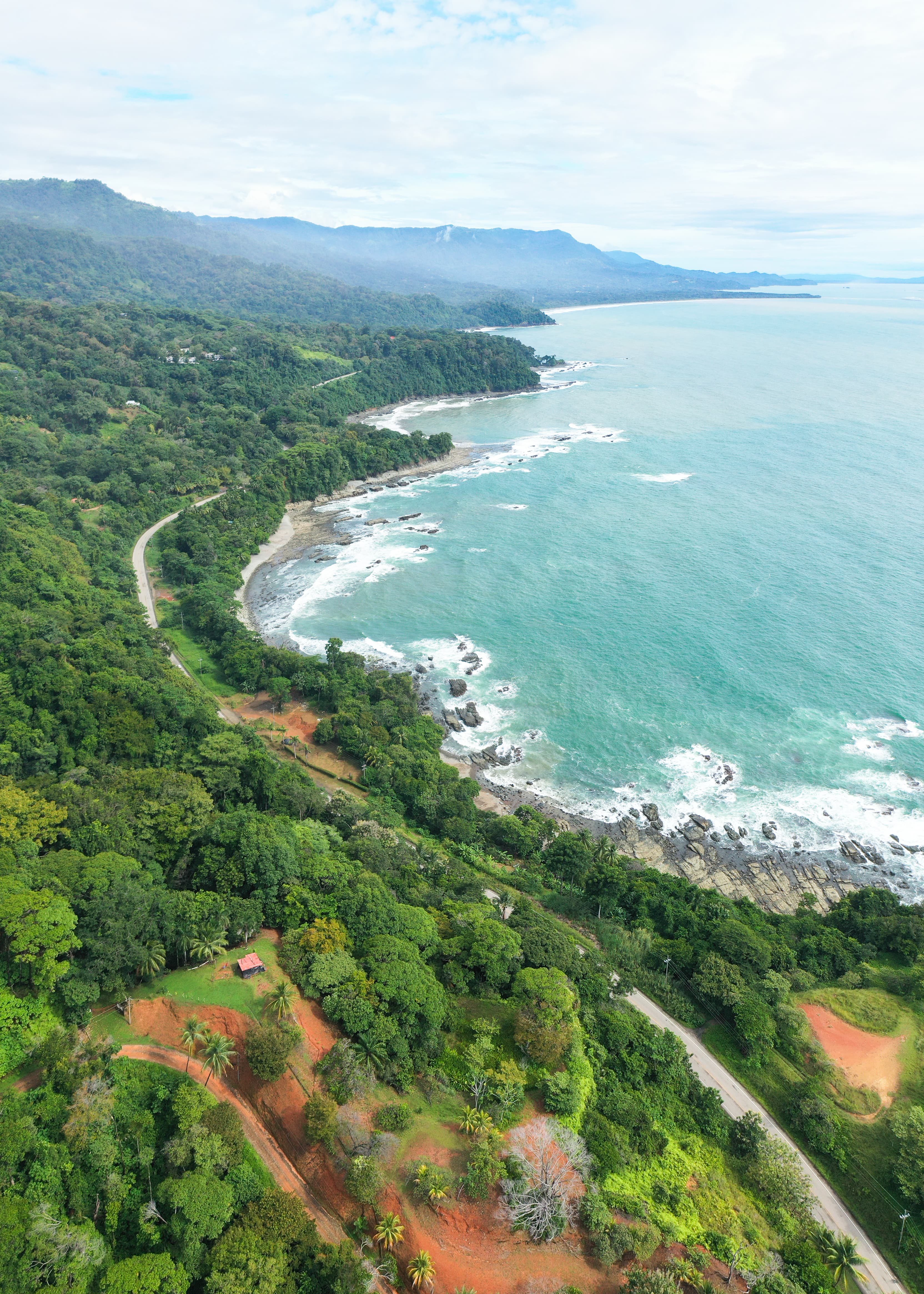 Unique location we are where the mountains meet the sea