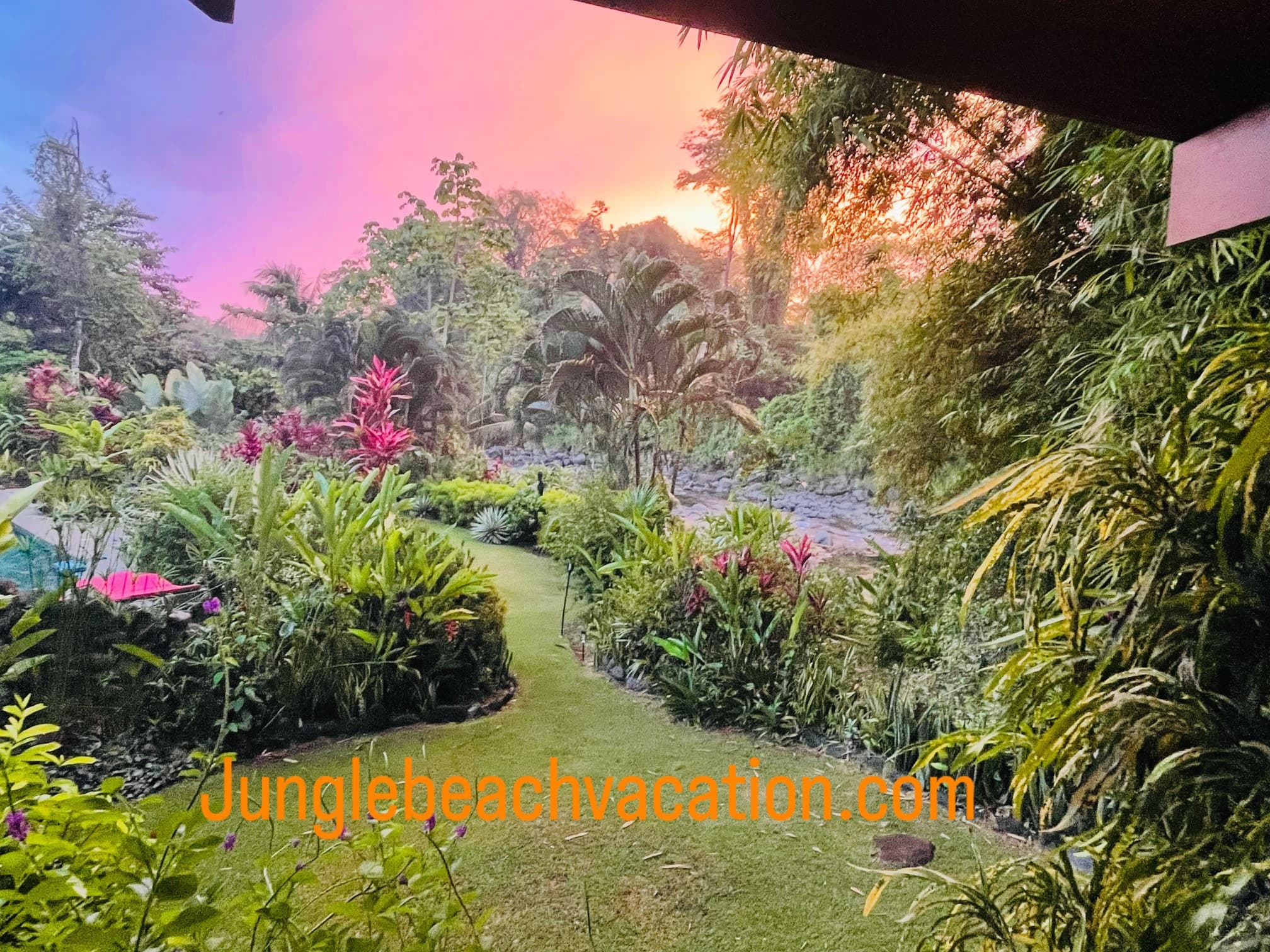 Amazing sunsets at our boutique hotel in Costa Rica