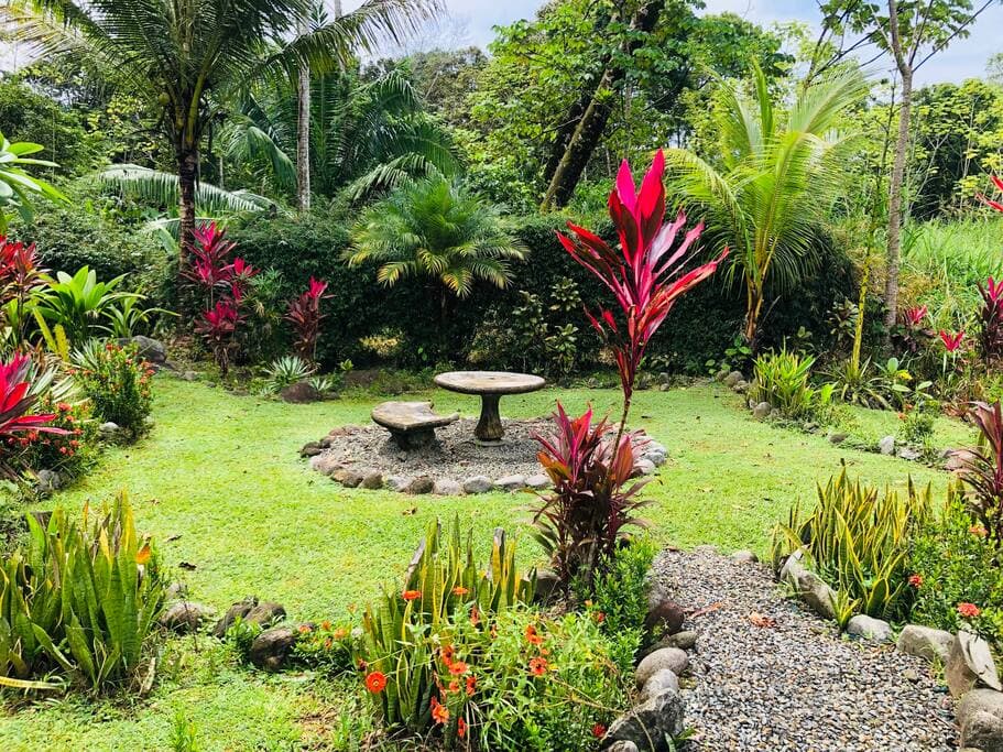 Our nature lodge has many picnic and relaxing areas to enjoy!