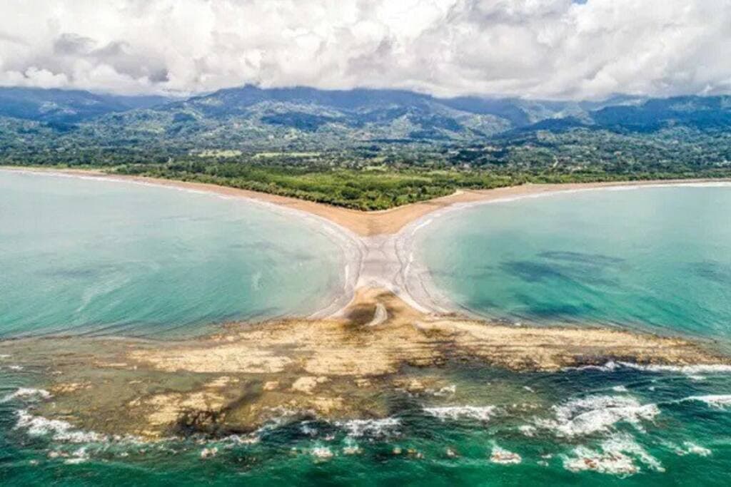 Whales Tail Beach is the largest marine park in Costa Rica, uncrowded beaches await you!