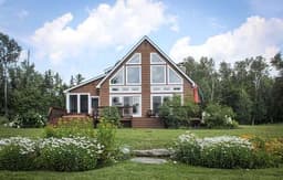 Gingerbread House at Mooselookmeguntic Lake