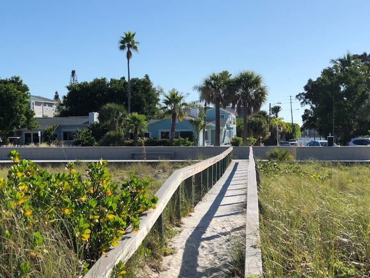 House from the beach