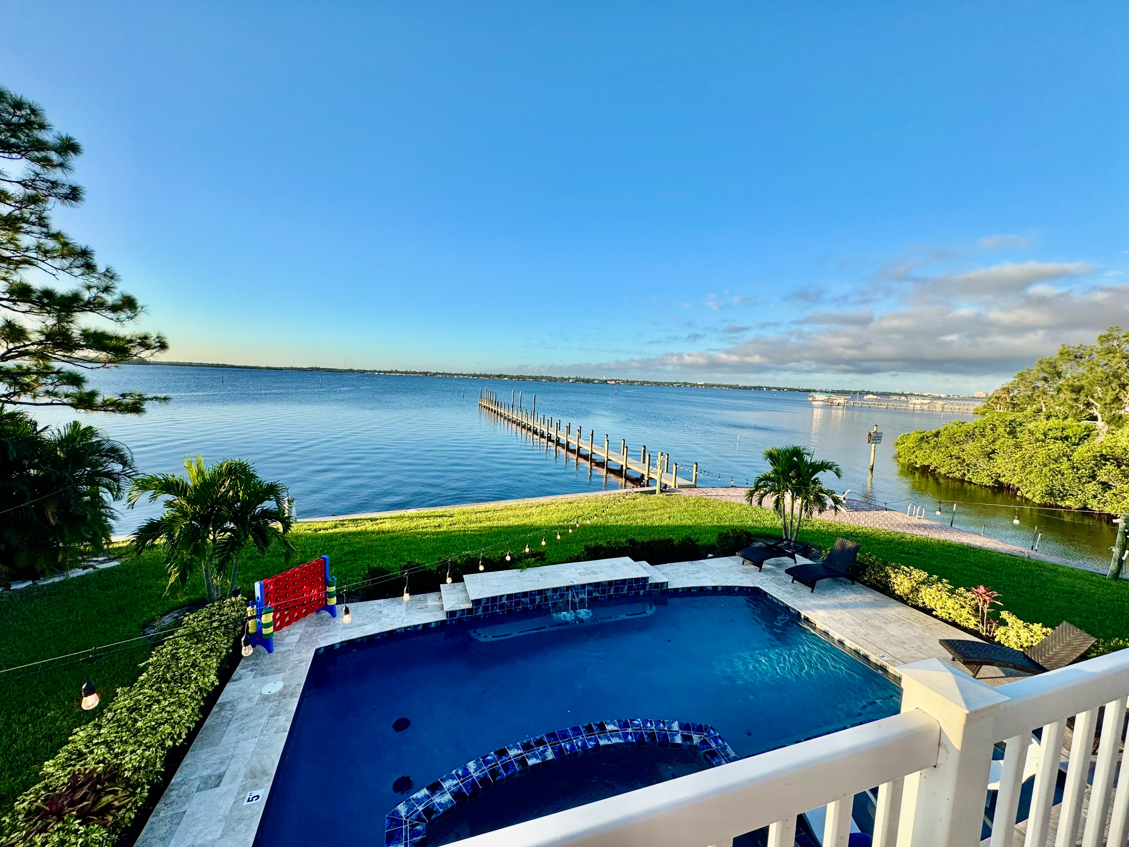Overlooking the Manatee River