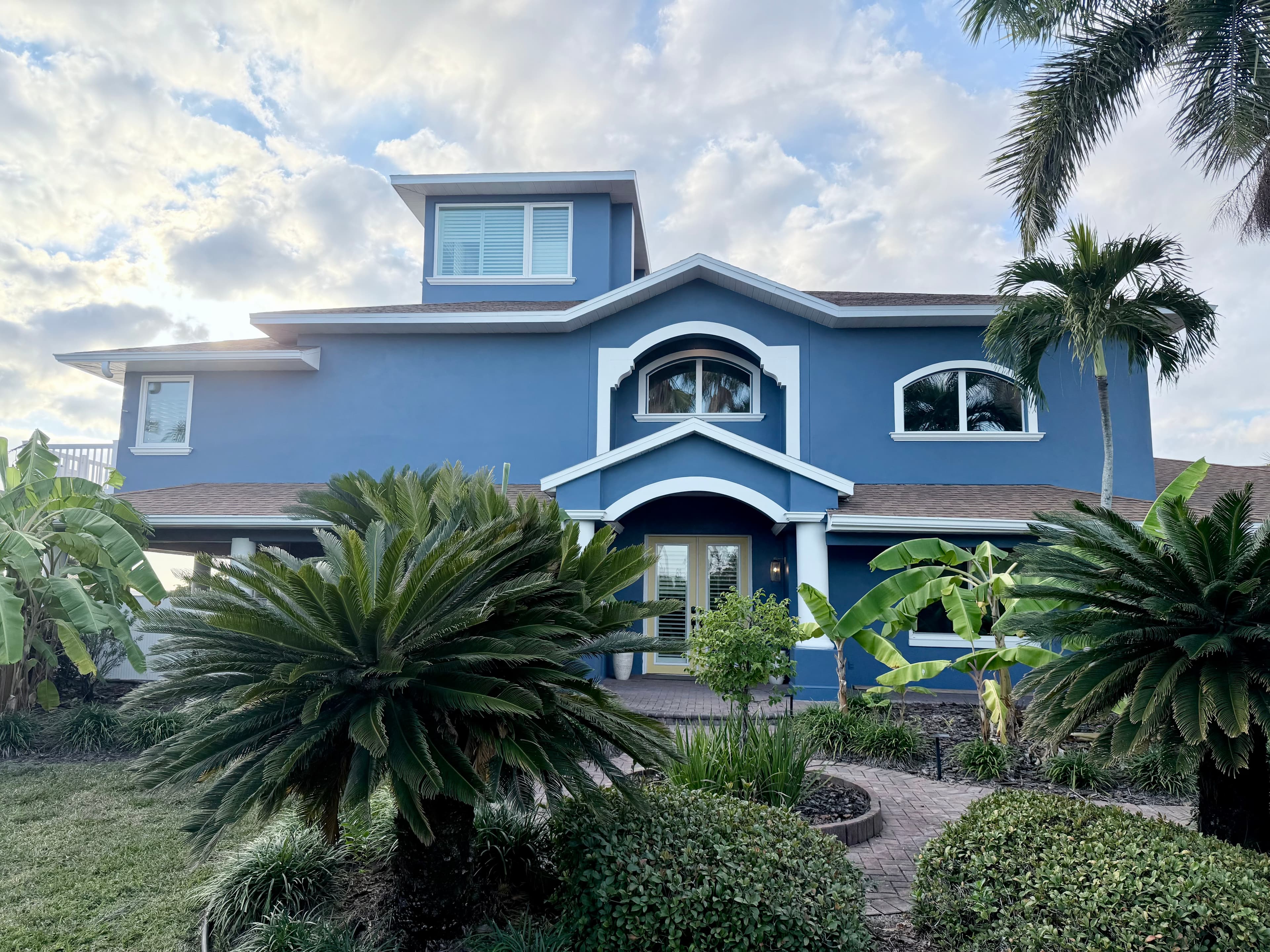 Front of the house