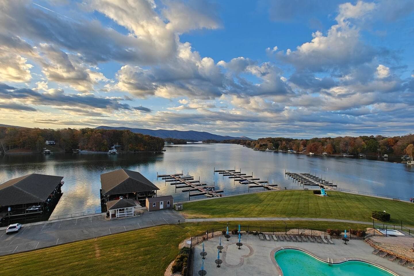Soak in breathtaking panoramic views of the lake and mountains—especially at sunset—from this serene spot just steps from the water. Perfect for morning coffee or evening strolls.