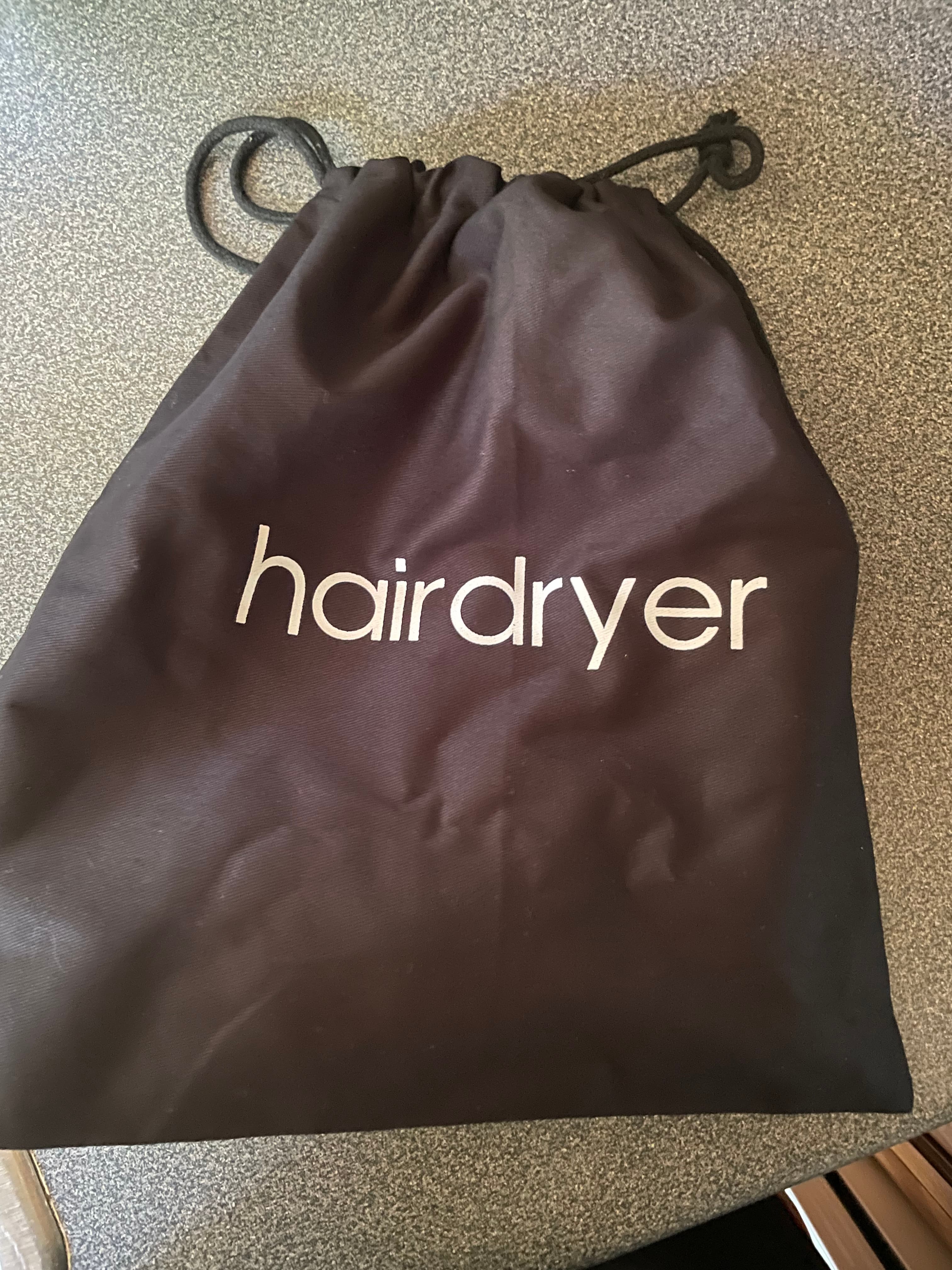 Hairdryer located in bathroom