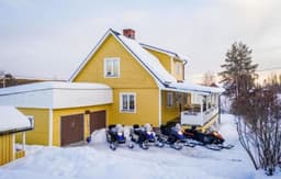 Gemütliches Ferienhaus in der Wildnis Lapplands