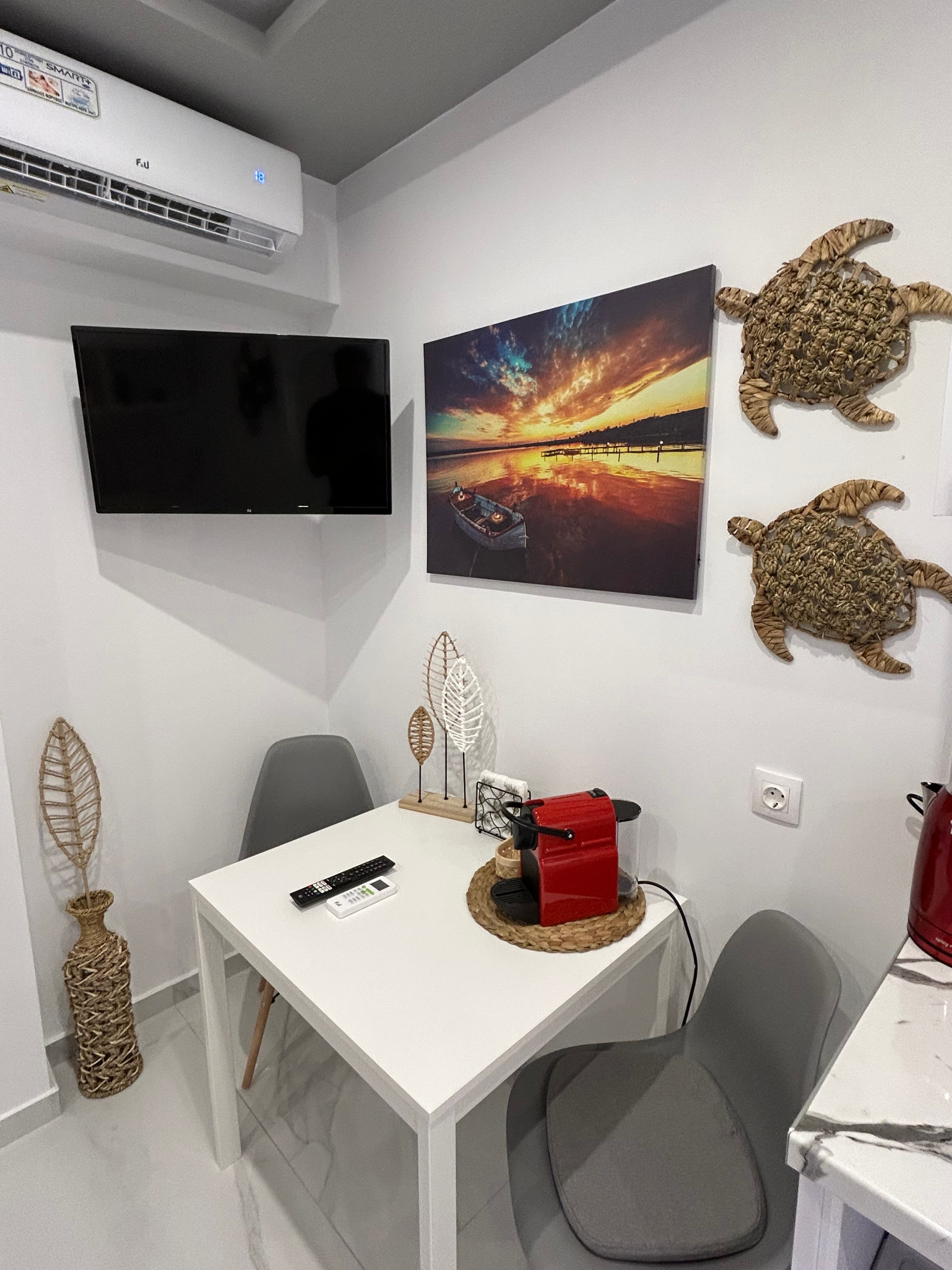 Dining table and chairs
