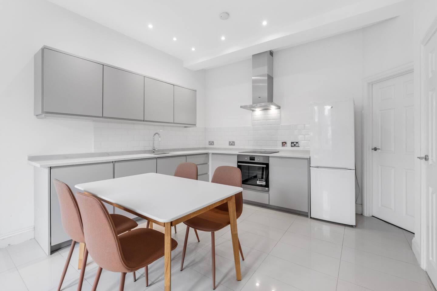 New modern kitchen with new appliances