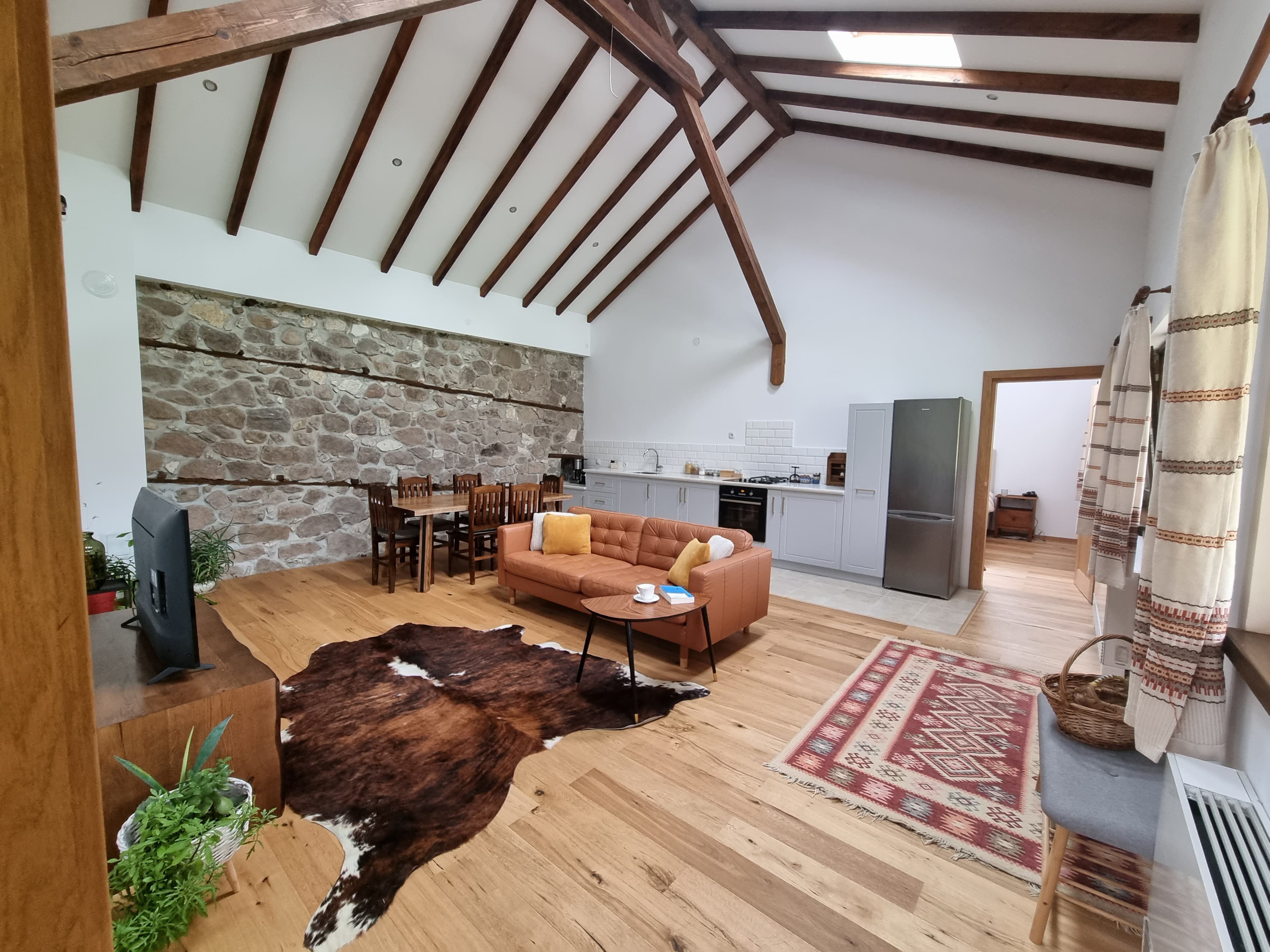 Wide angle living room