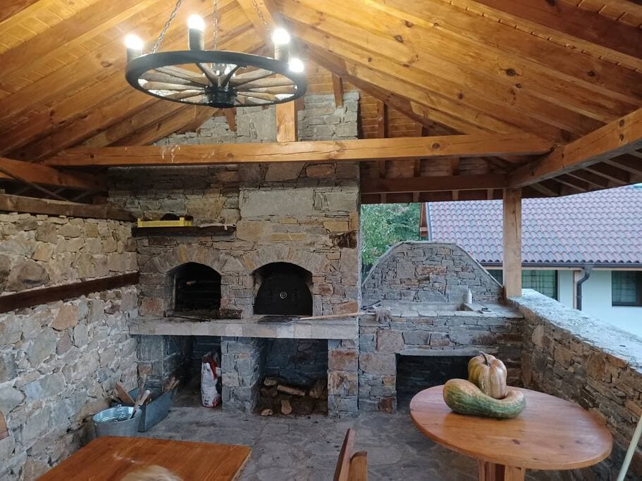 BBQ area