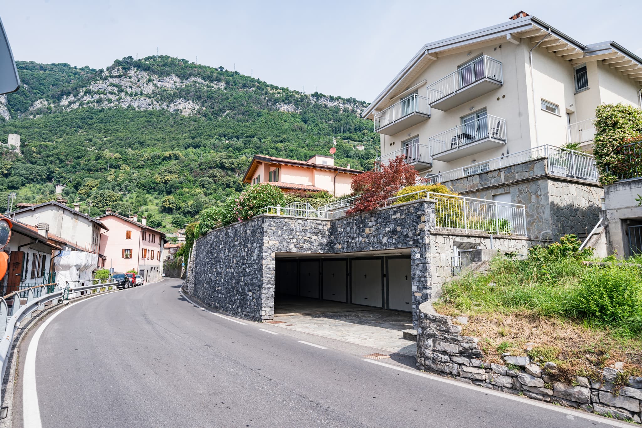 Entry to the garage
