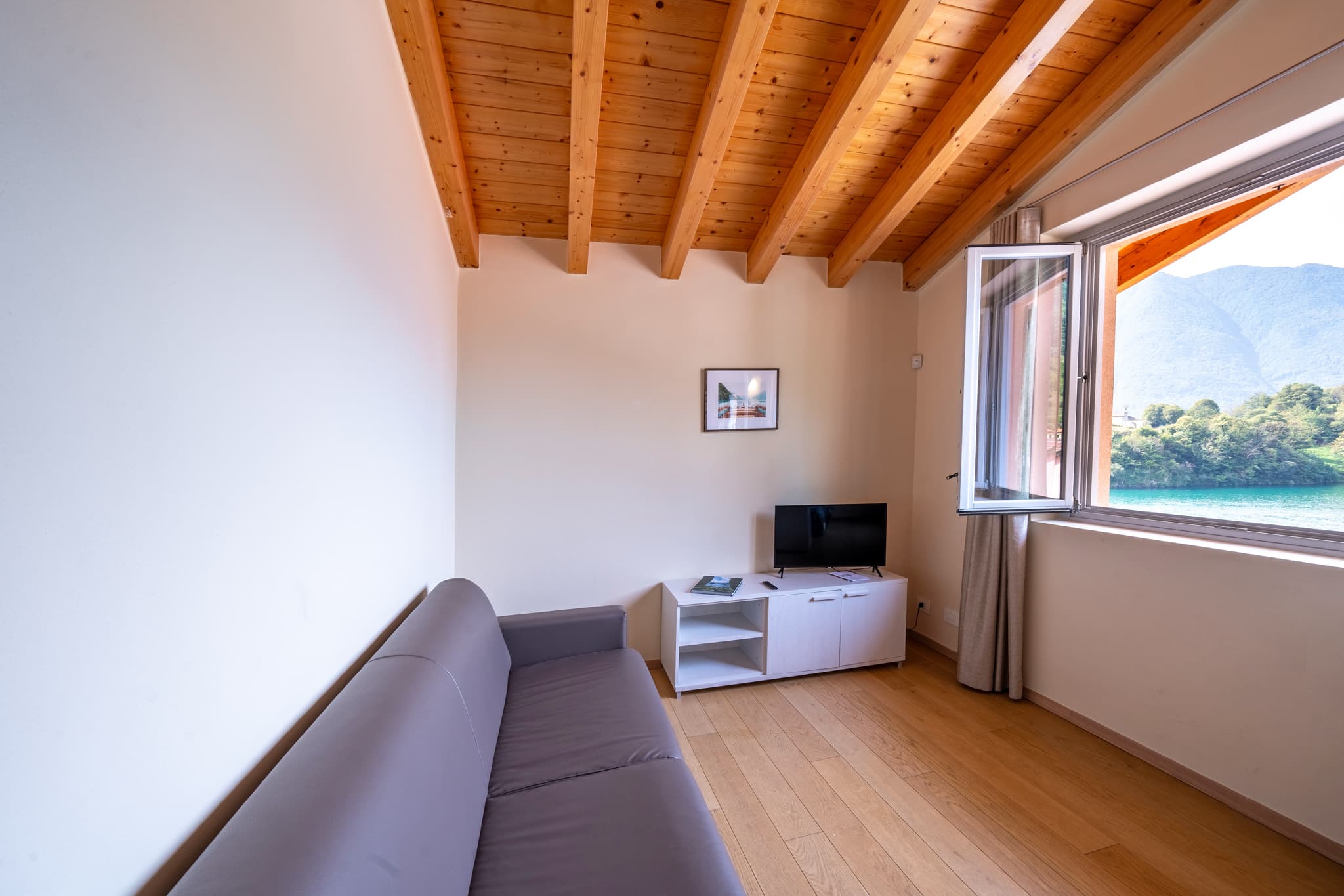 Sofa-bed, top floor bedroom
