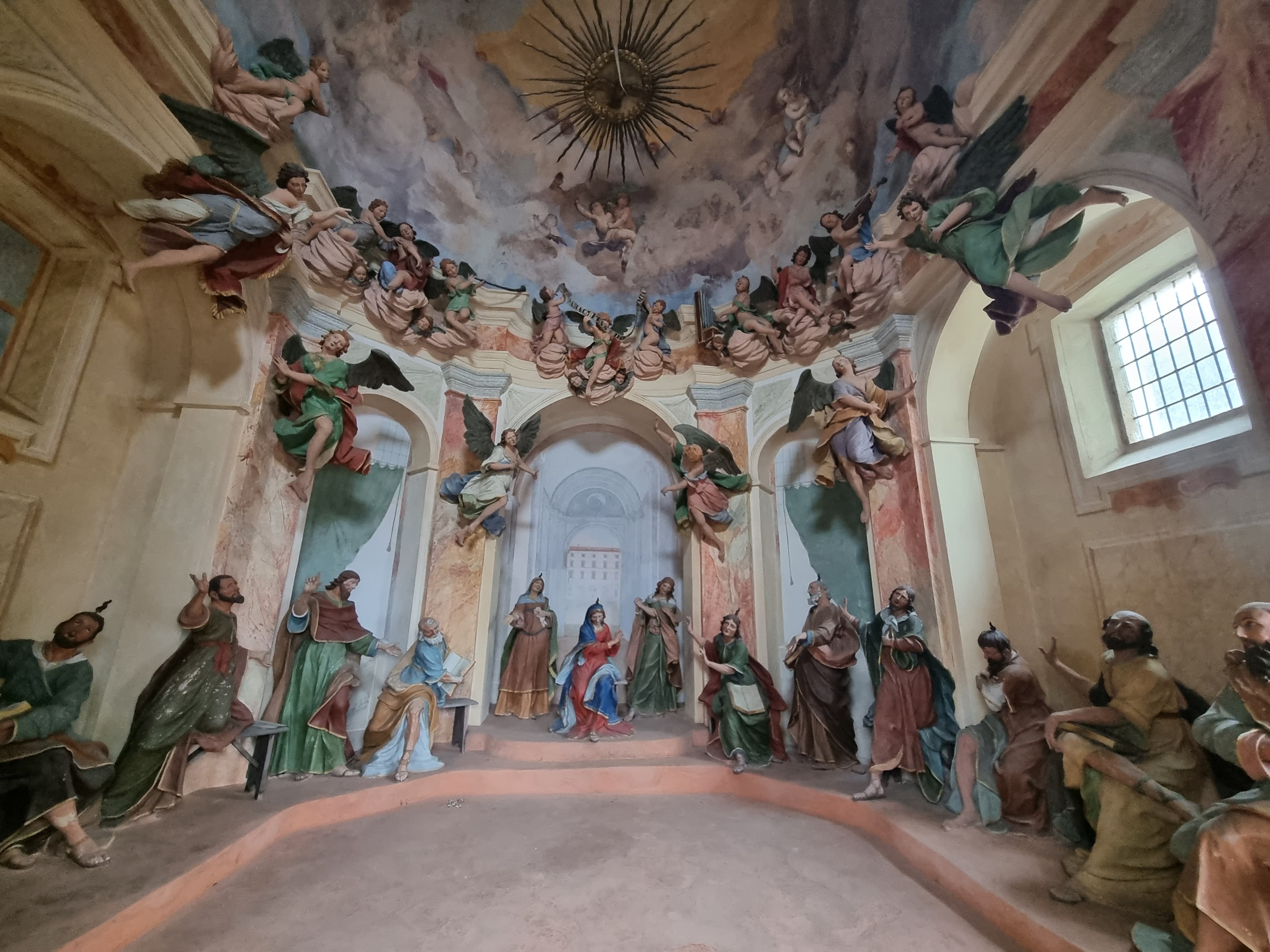 One of the Chapels on the inside