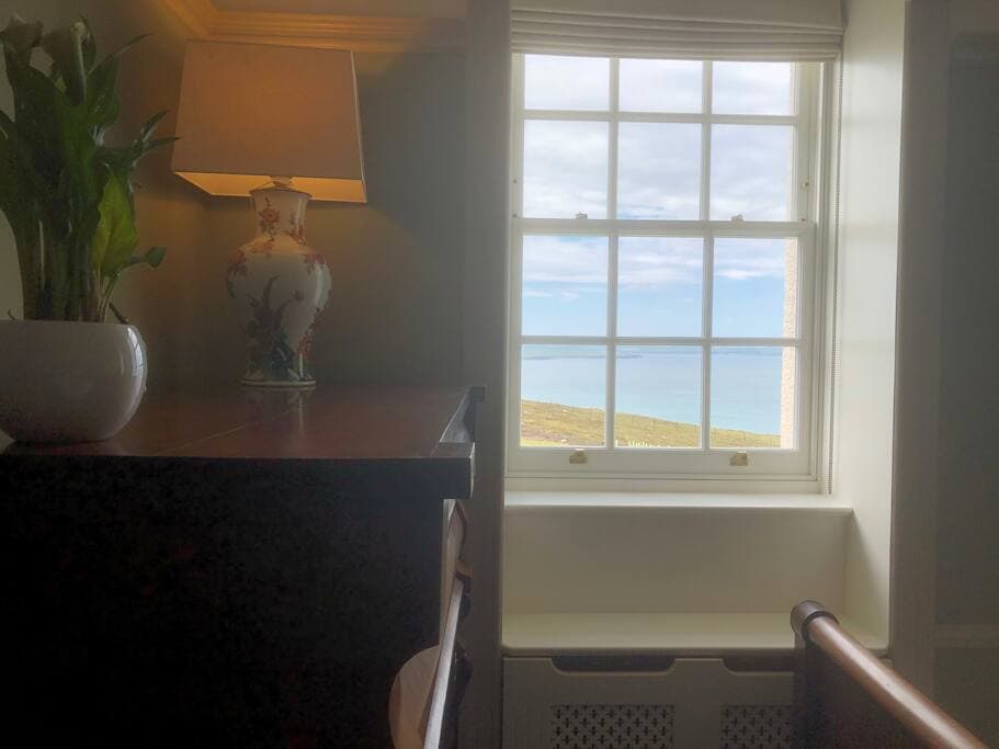 Bedroom 2: Morven - the view out to sea