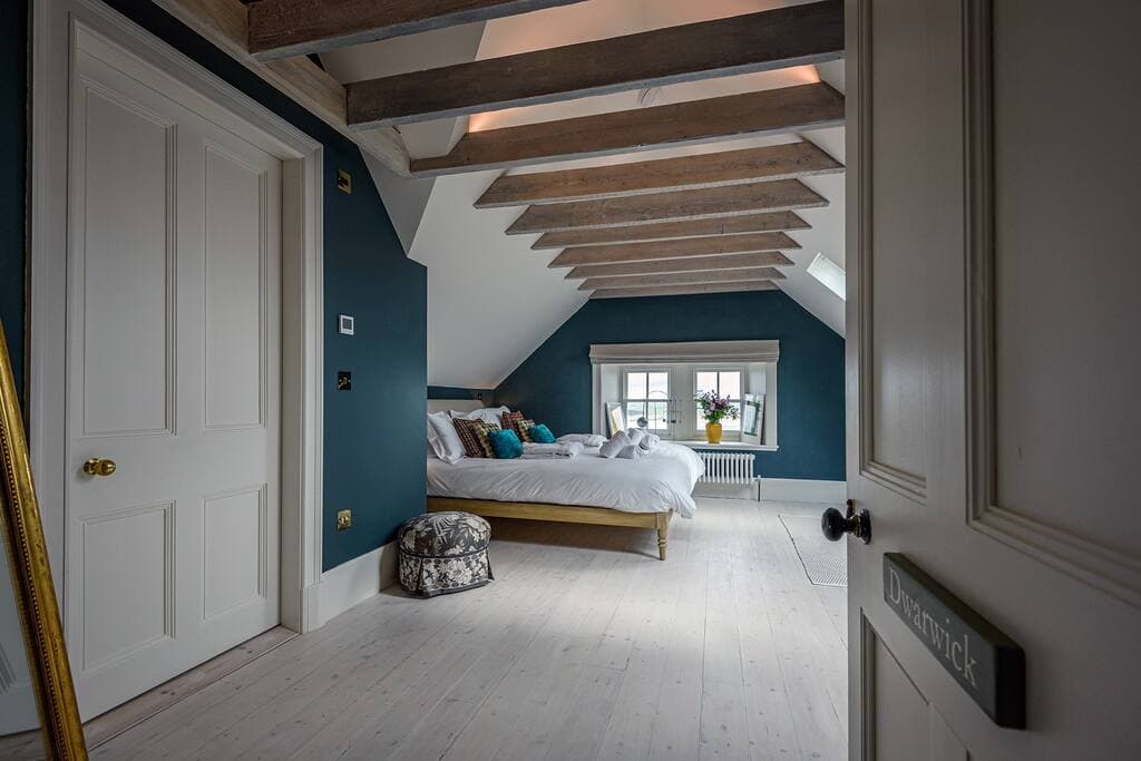 Bedroom 3: Dwarwick - with views to Dunnet Bay and a super-king bed
