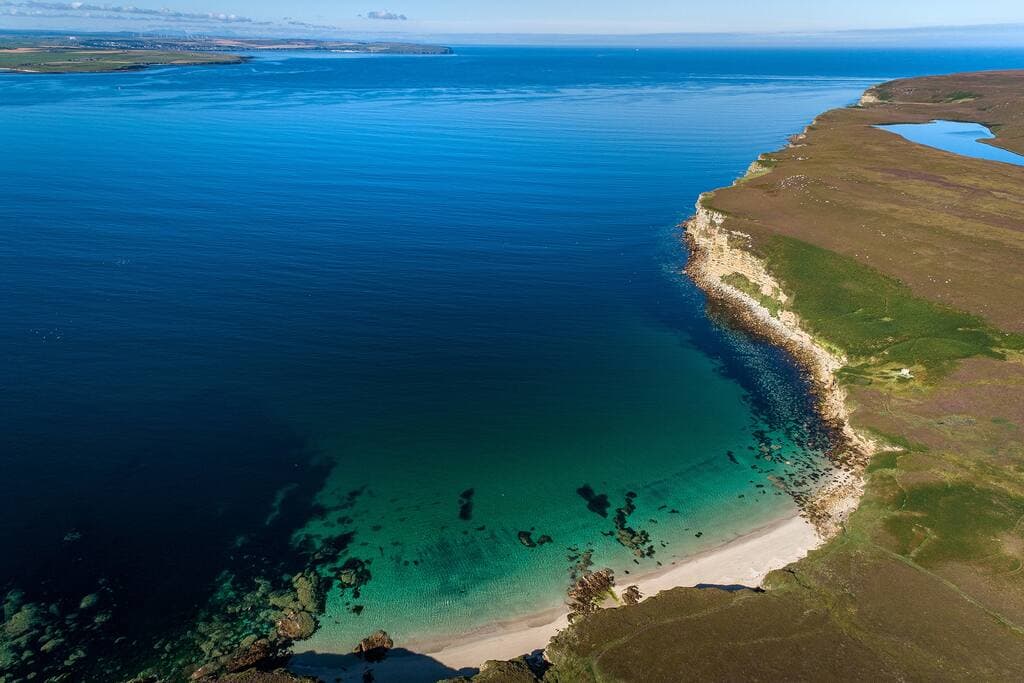 Peedies Sands - a beautiful, small, secluded white sand beach on the estate. 