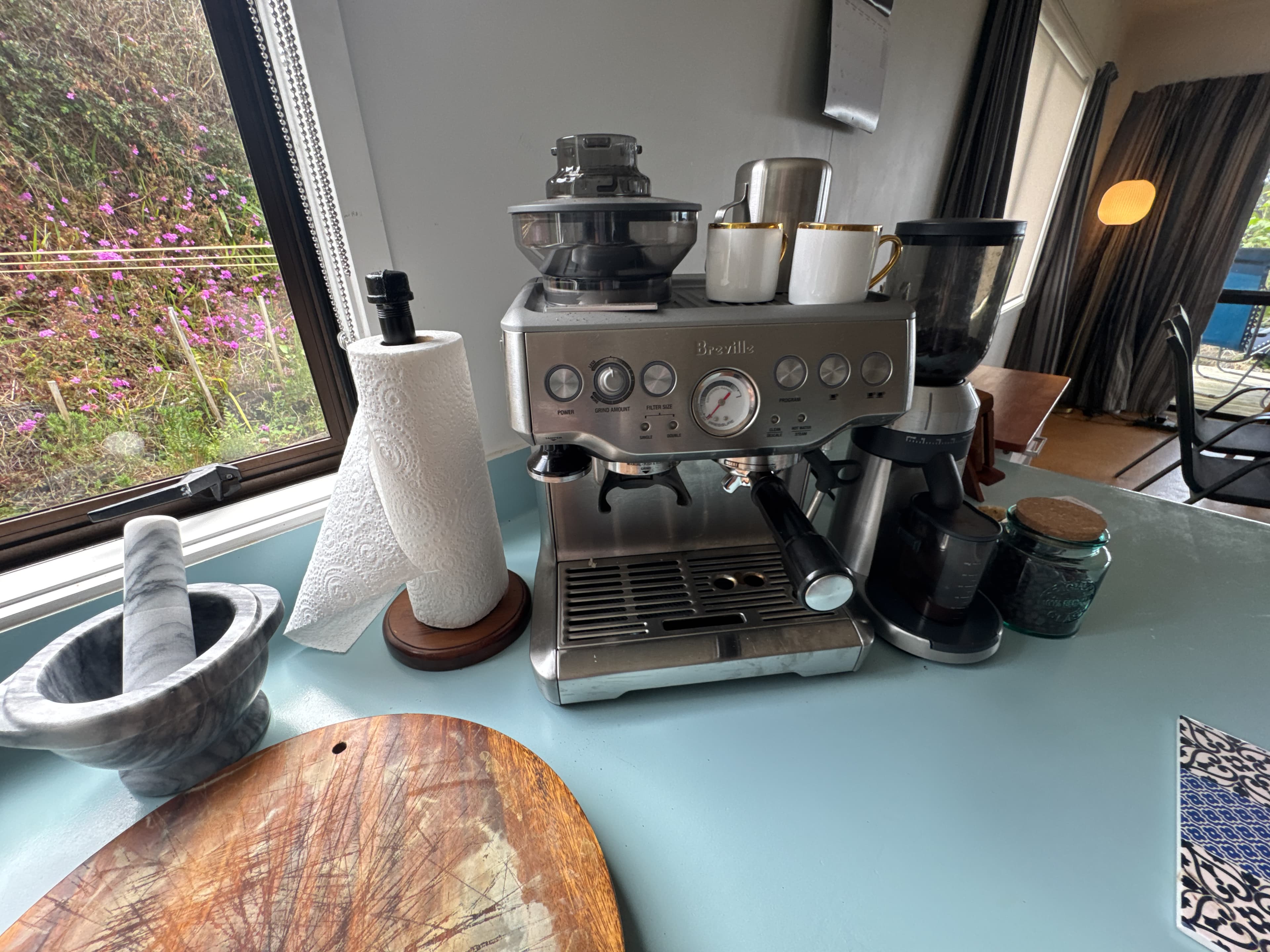 Espresso machine and Cocktail Station