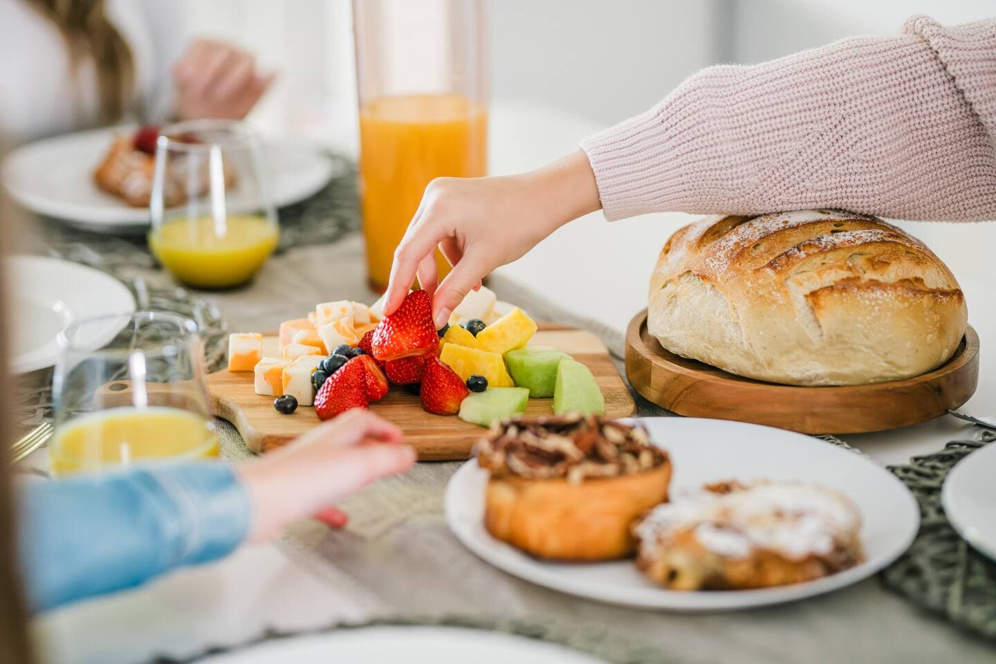 Our concierge team can arrange a beautifully curated morning spread, perfect for relaxed slow mornings by the lake.