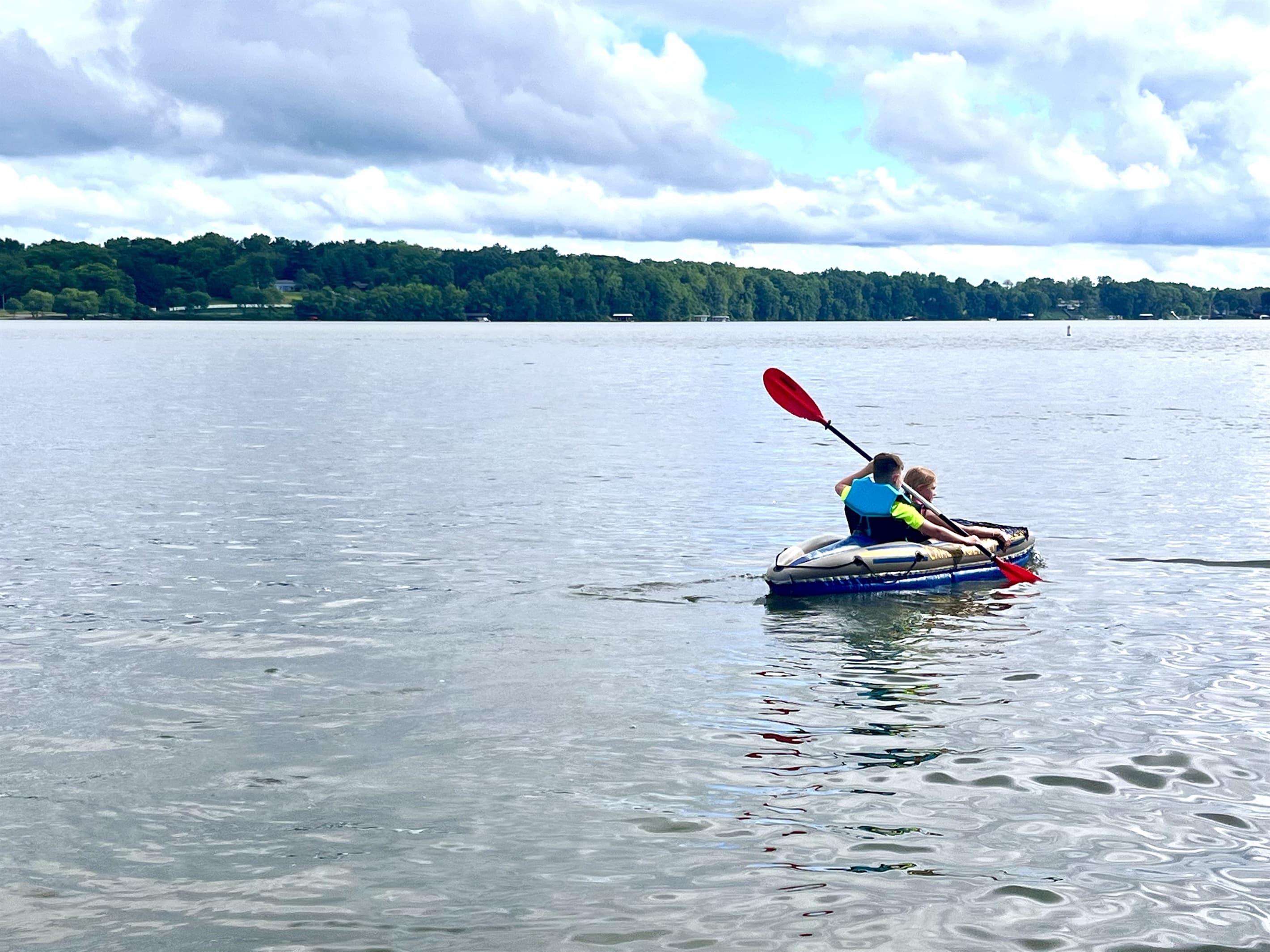 Water toys provided!