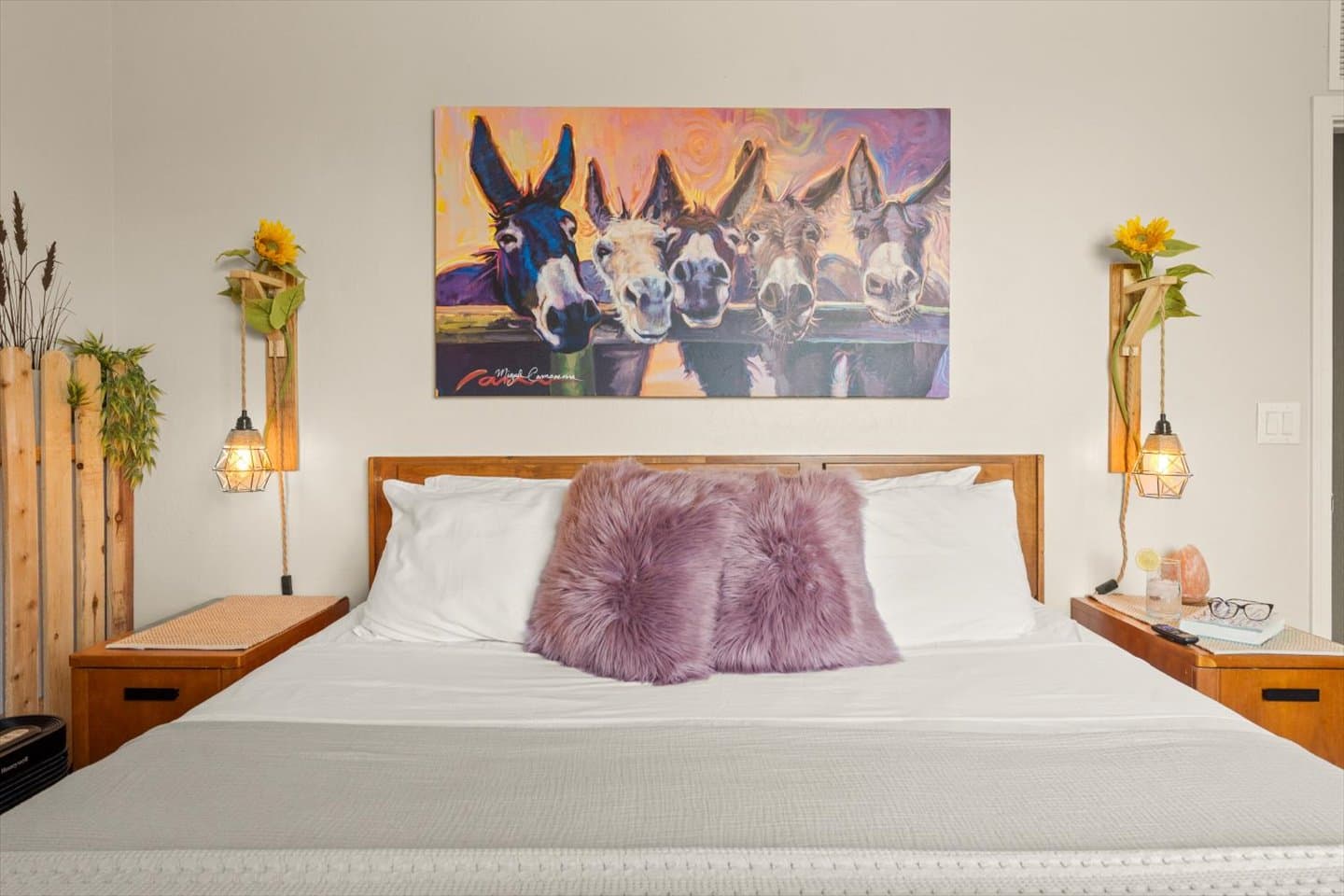 The Burrow is sure to please with fun decor, plenty of storage and a comfortable bed to suit most sleepers. Even a white noise fan is provided along with bedside plugs for all those devices!