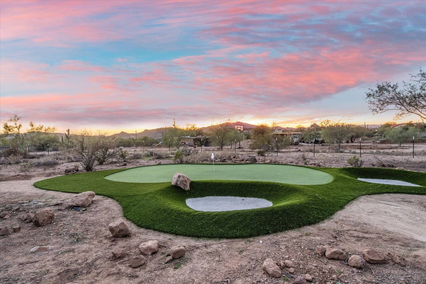 Tee box 2 and 5